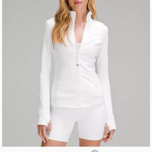 Lululemon Define Jacket in white, size 8